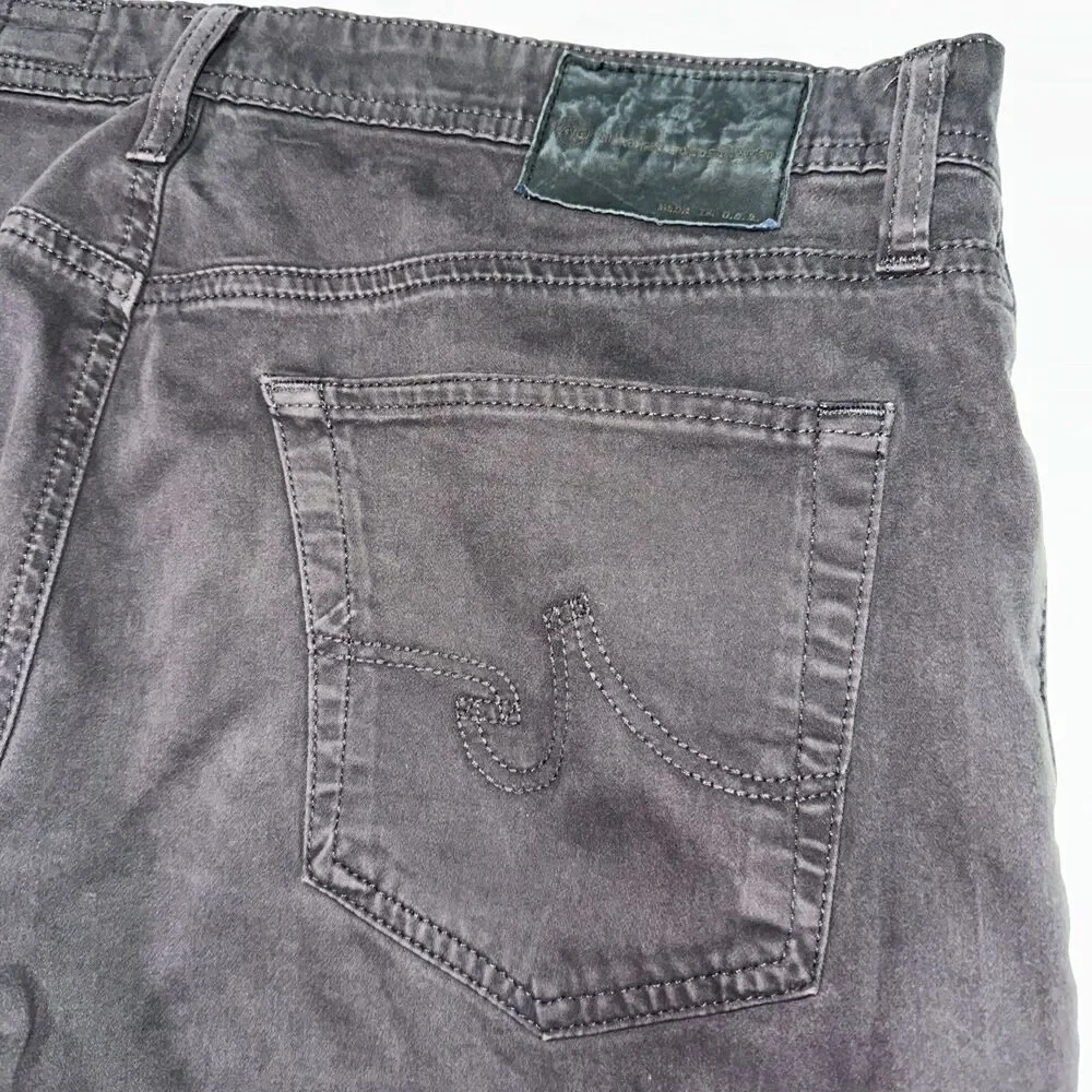 AG Adriano Goldschmied The Protege Jeans Mens 33x34 Black Straight Leg Denim
